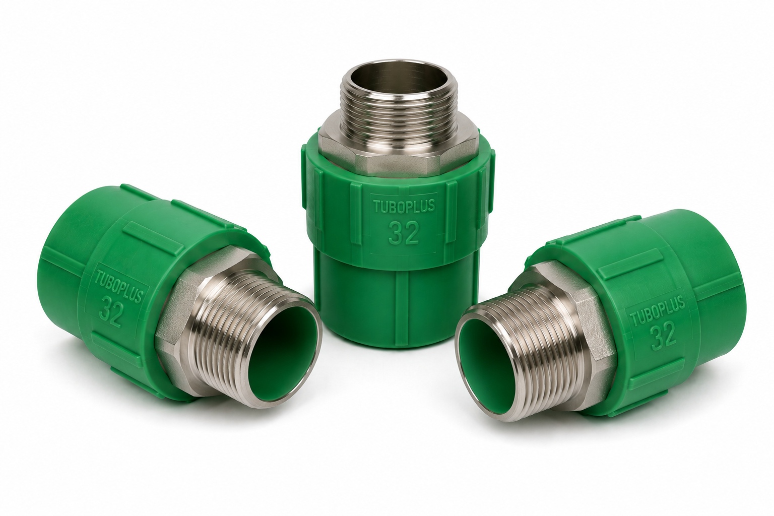 CONECTOR EXTERIOR DE 32MMTUBO PLUS